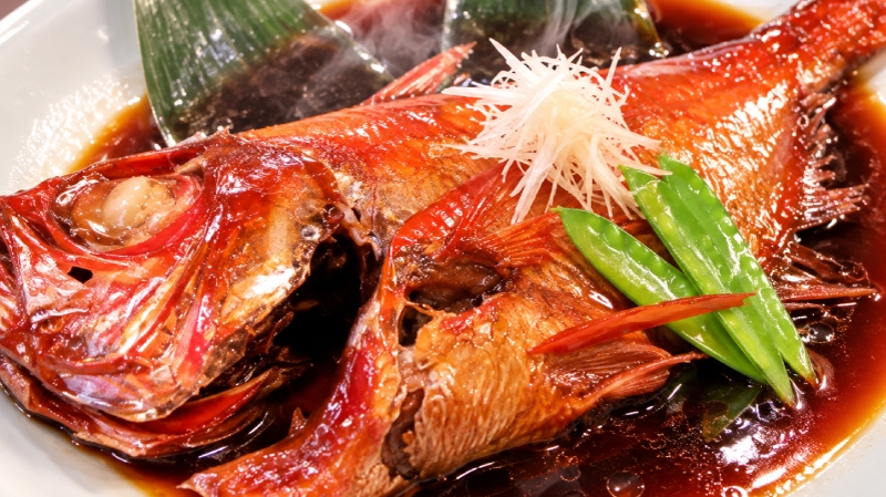 【金目鯛 キンメダイ】静岡と言えば特産の旬の料理を使った特別なコースを御堪能！