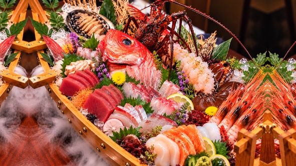 【金目鯛 キンメダイ】静岡と言えば特産の旬の料理を使った特別なコースを御堪能！
