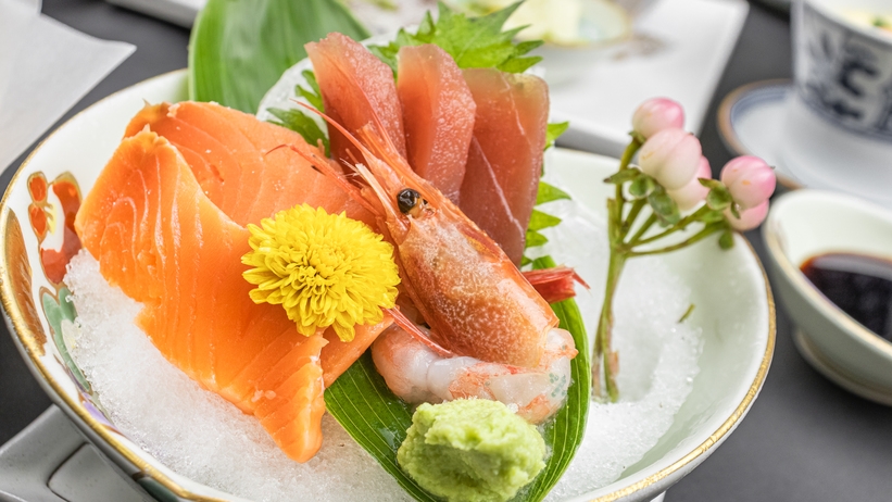【あこや会館満喫プラン】夕食を贅沢に♪料理グレードアップで山形観光を堪能！WiFi完備・駐車場無料♪