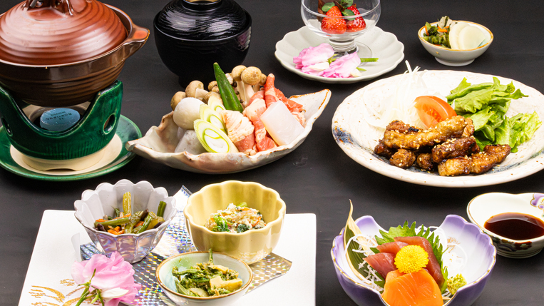 【さき楽３０】３０日前までのご予約のお客様におすすめ！満足の１泊２食付ぷらん（o＾−＾o)