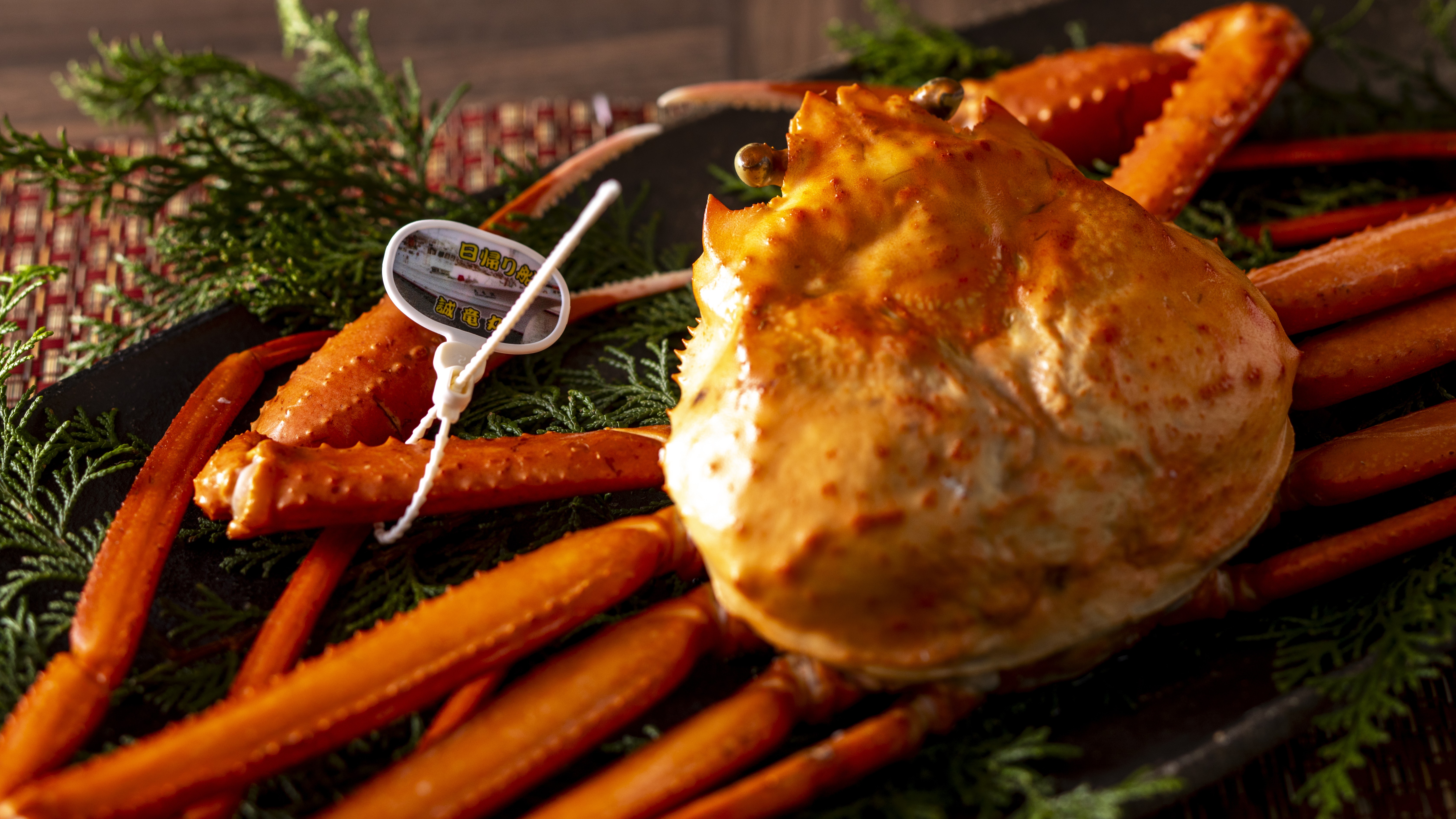 【春＆秋・香住ガニ】春と秋に味わえる香住ガニを、ふっくらと茹で上げて食す。