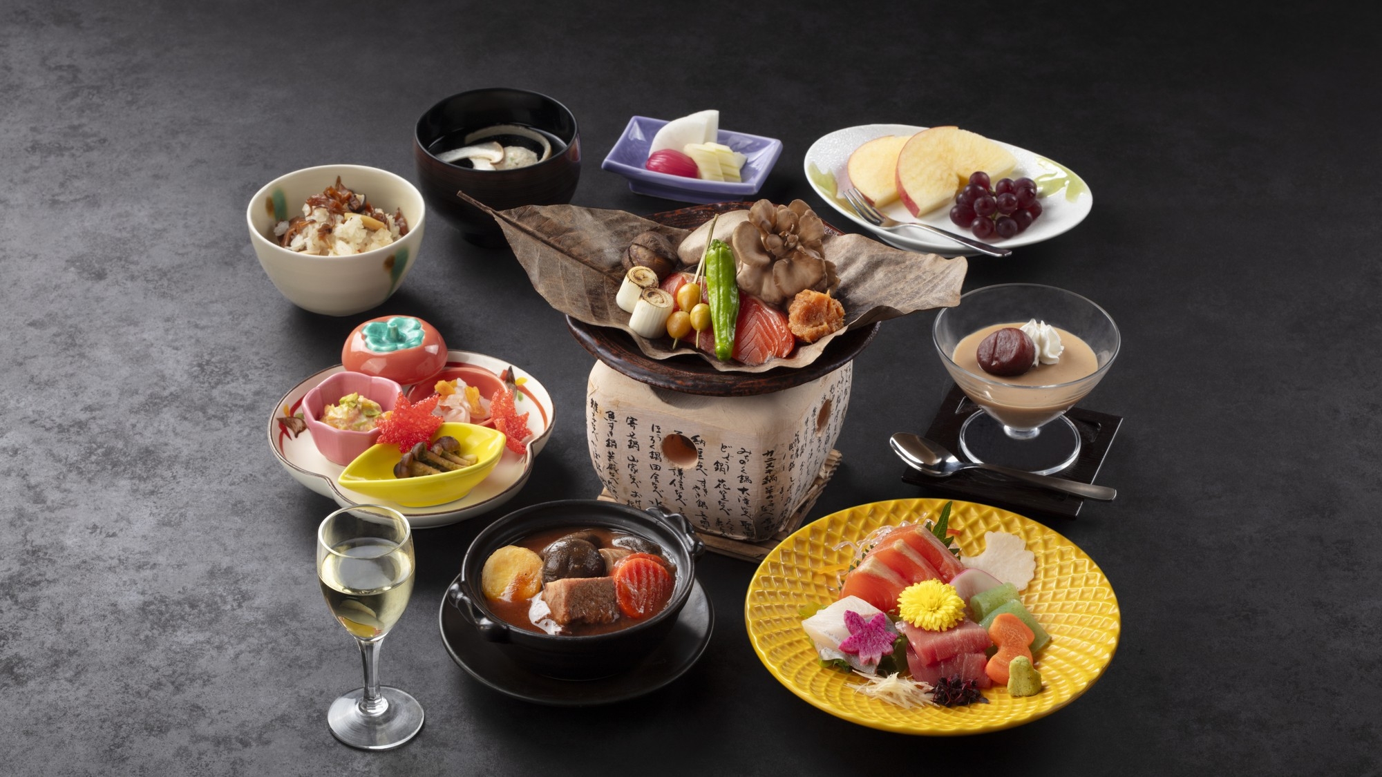 【会場食】☆９月〜月替わりで変わる信州味覚御膳☆