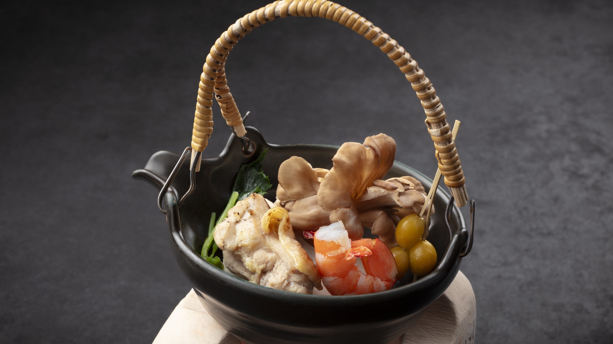 【会場食】〜舞茸土瓶蒸し〜秋の味わいプラン