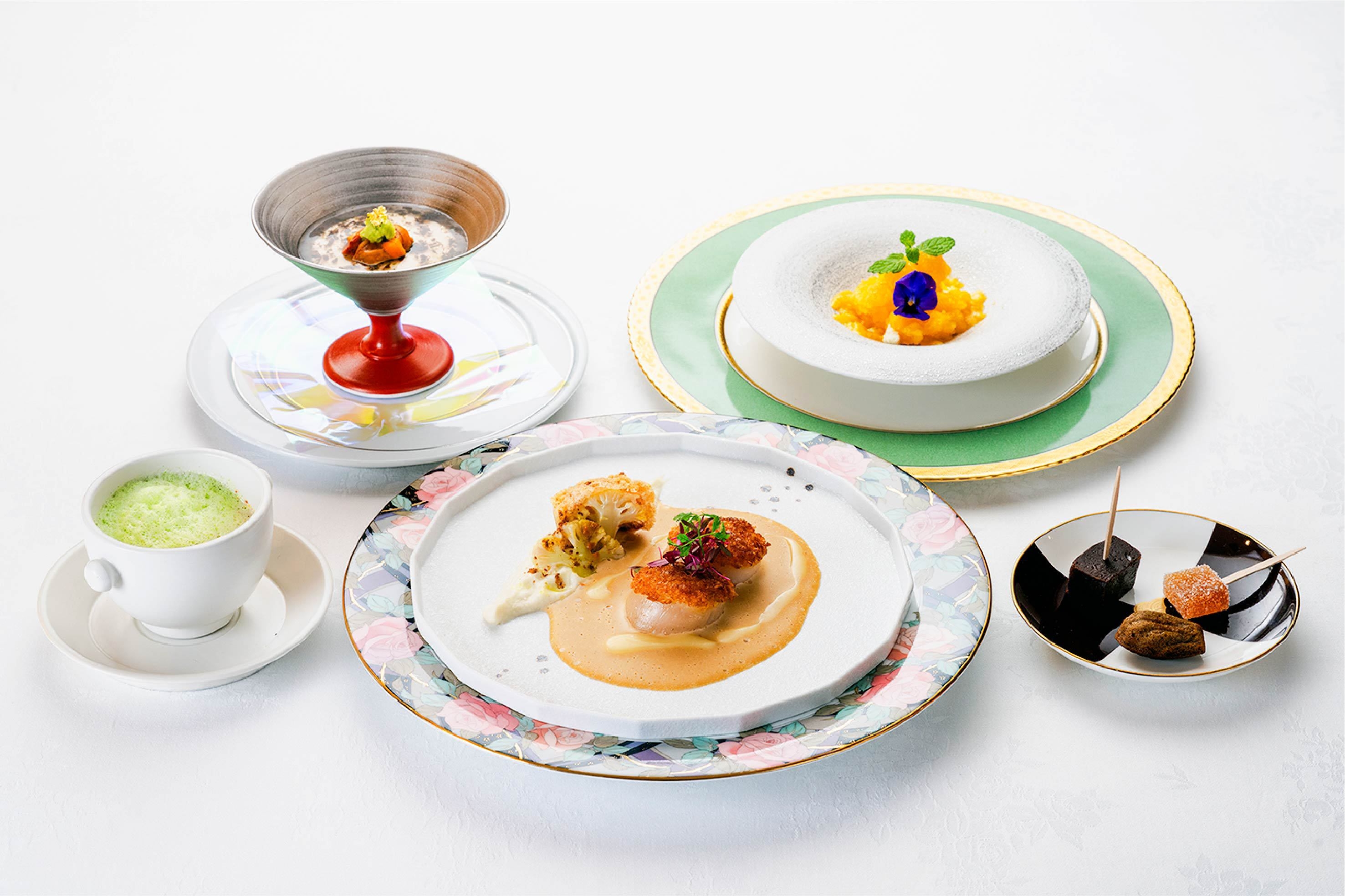 フレンチハーフコースディナー付プラン【宿泊ゲスト限定メニュー】゜・。・1泊2食付・。・゜ 