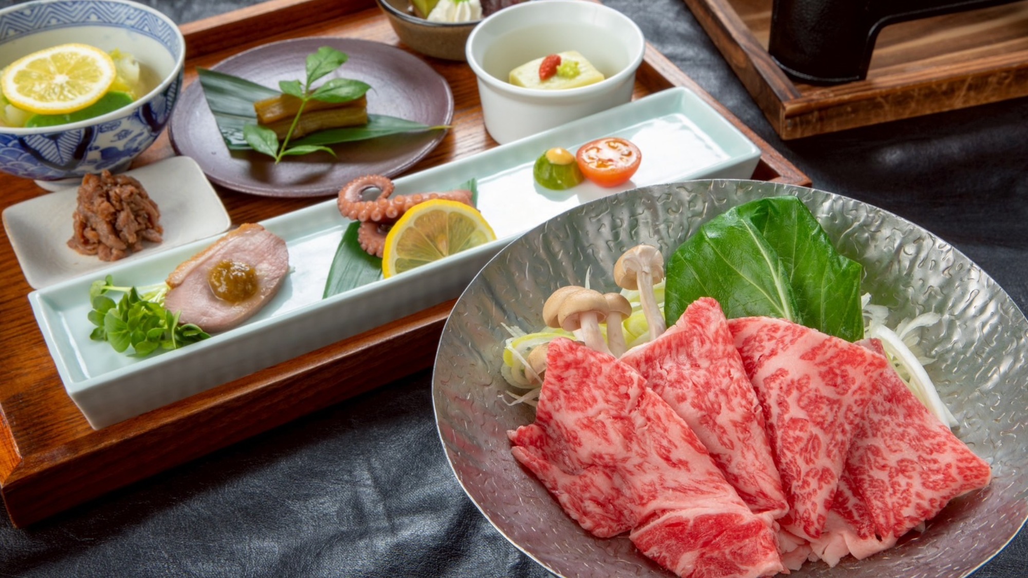 おおいた和牛　茶しゃぶ御膳