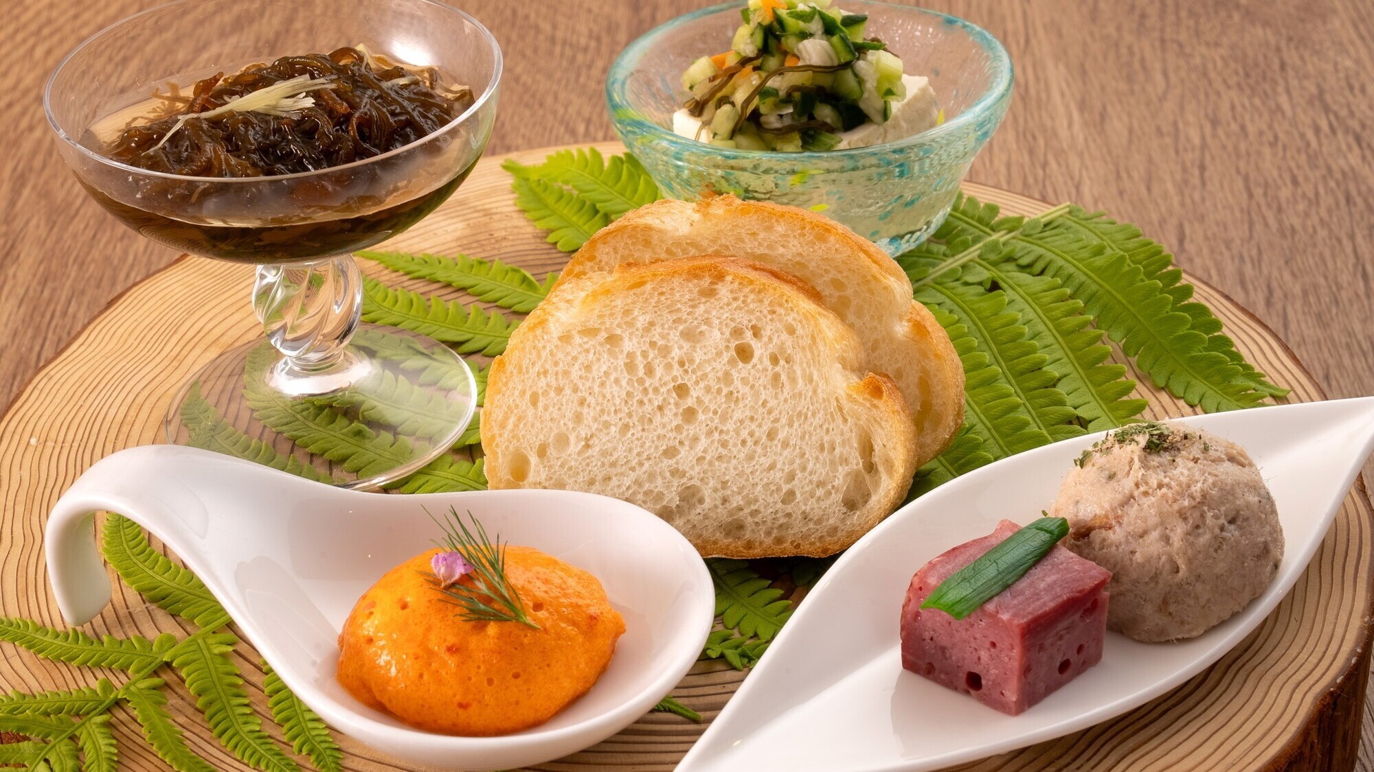 森の音夏の創作料理