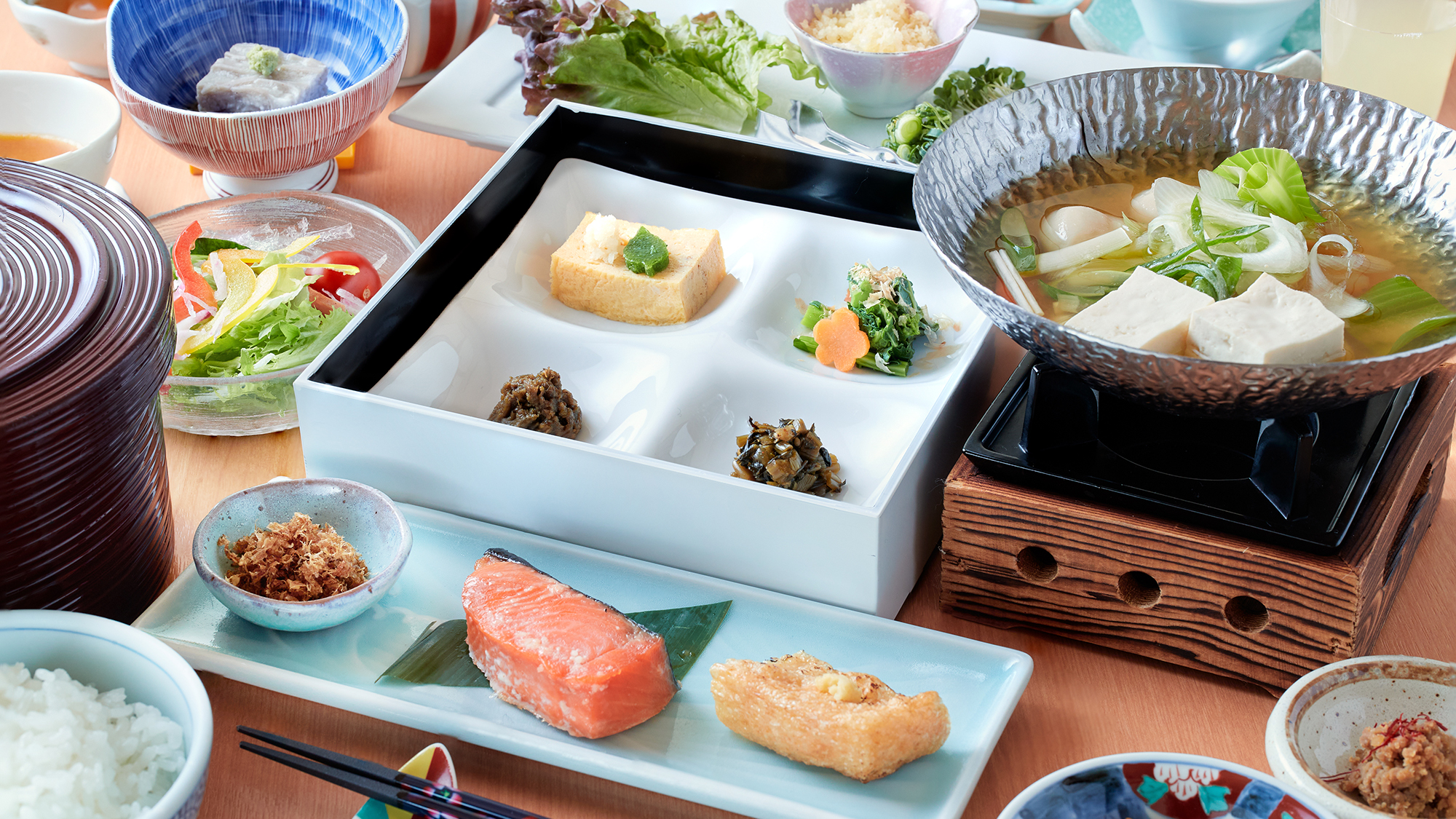 目覚めの身体に優しい和朝食