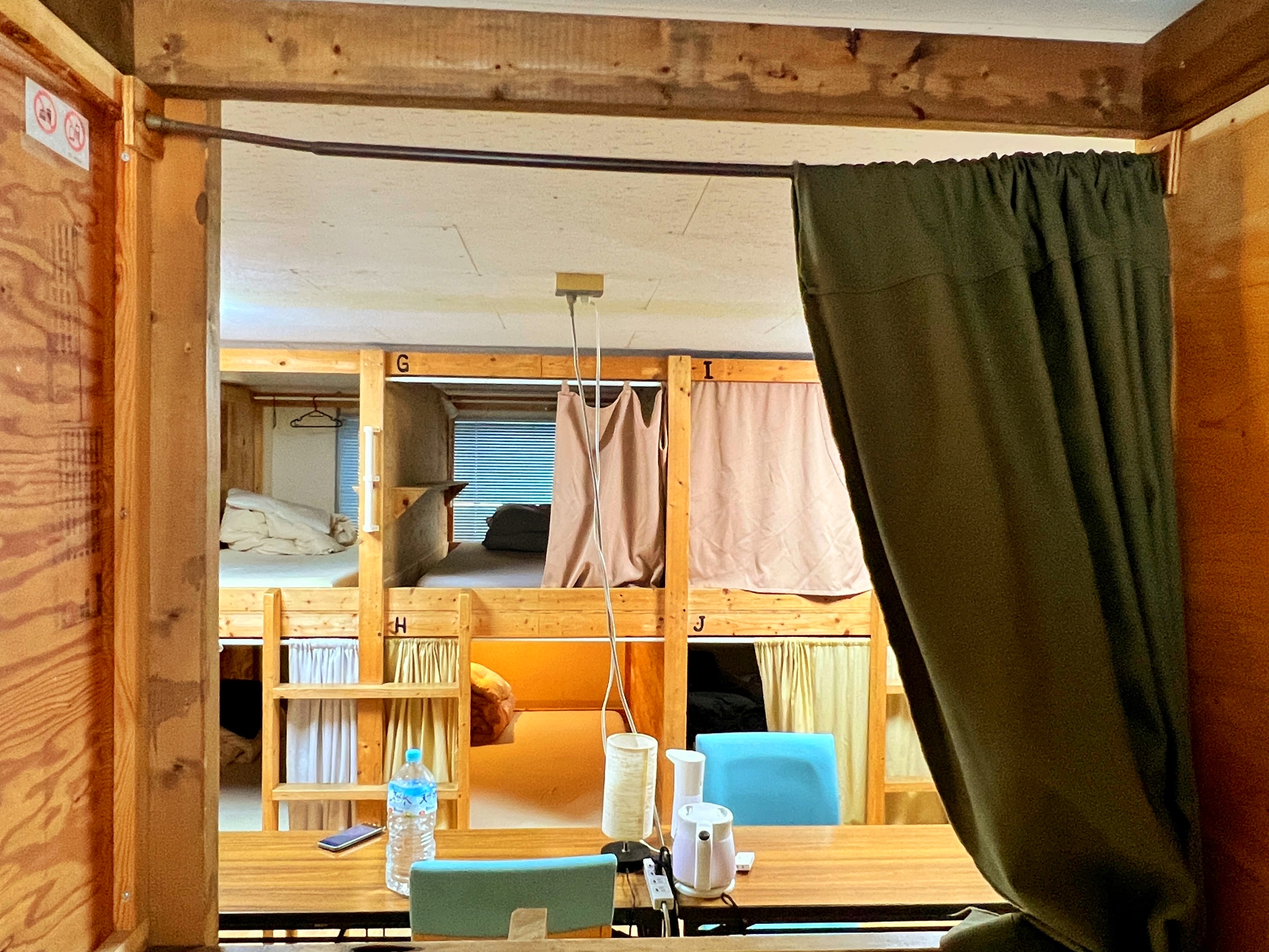 ベッドルームからの眺め