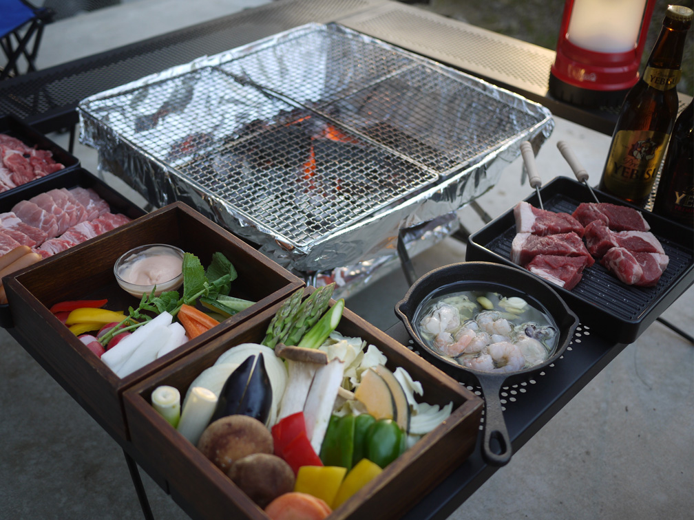 ２階建客室BBQイメージ