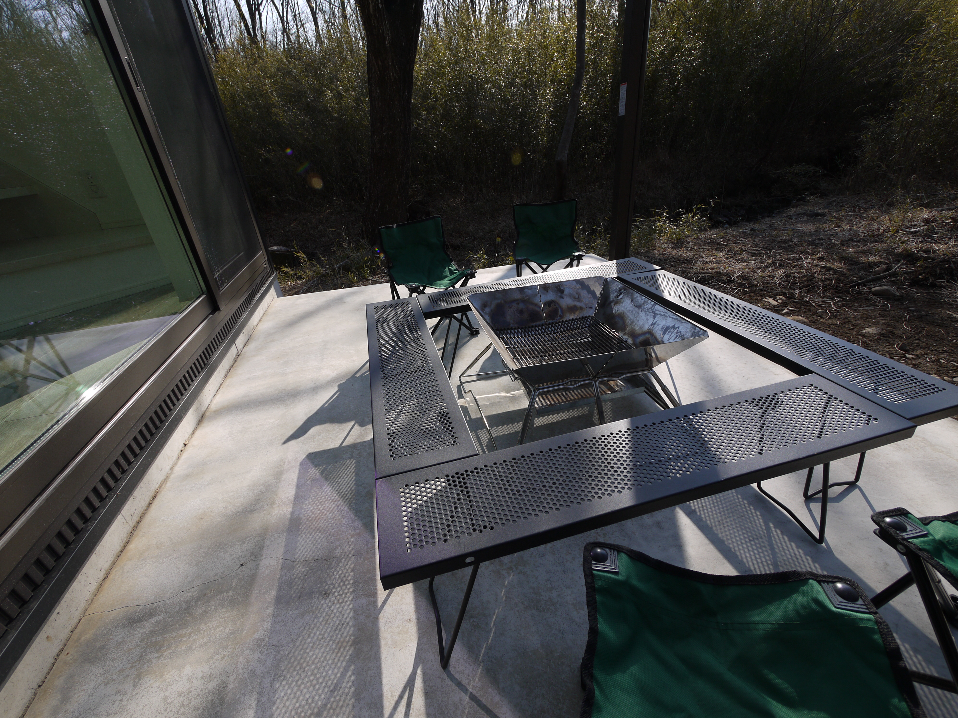 ２階建客室BBQデッキ