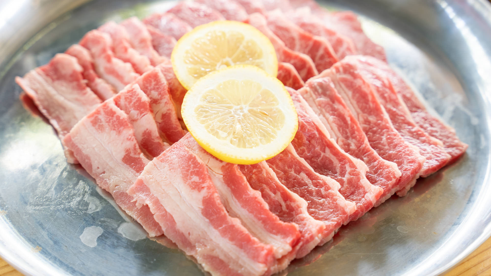 【BBQプラン】セット内容一例（4人分）：牛肉