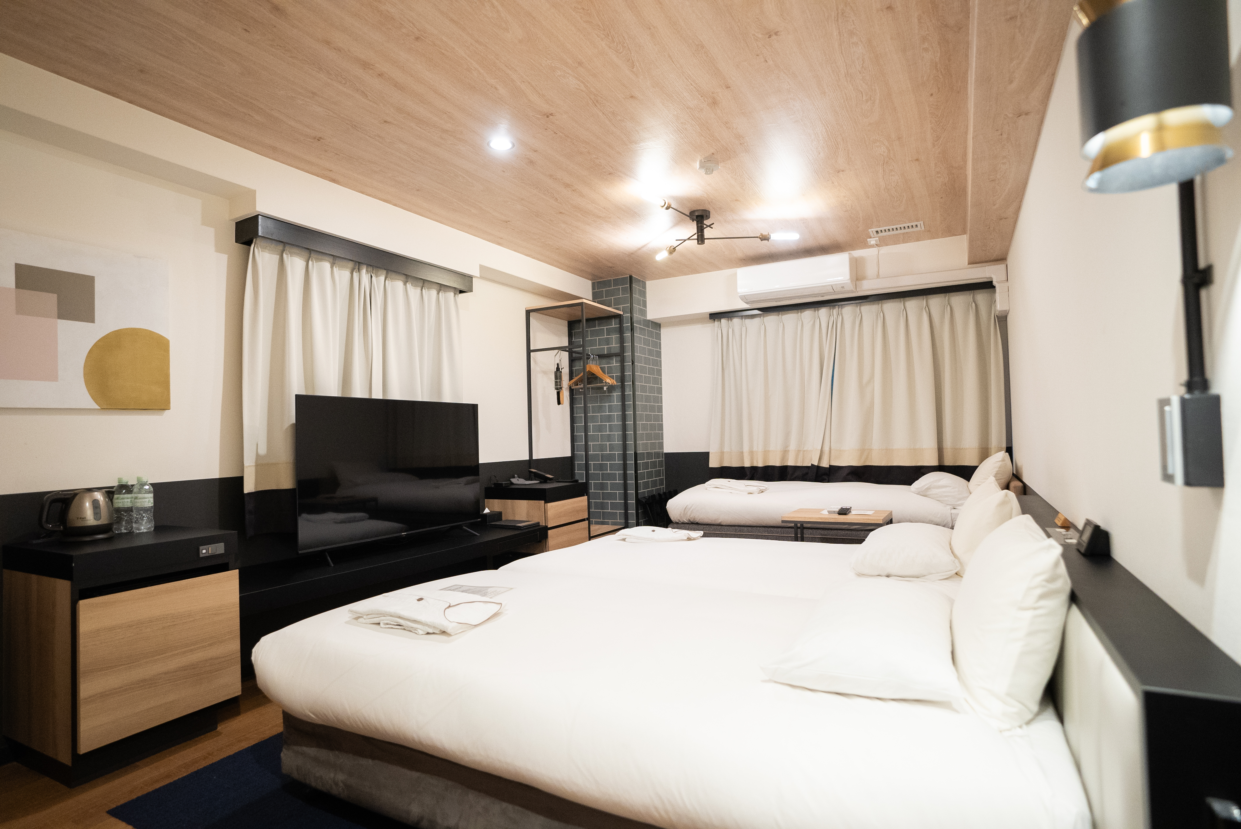 ハリウッドツインルーム　3名利用時