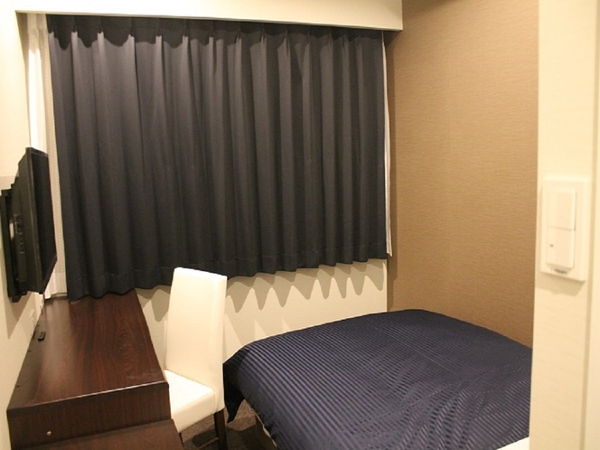 シングルルーム☆全室シモンズ製ベッド※2名様の場合は添い寝でのご利用になります。