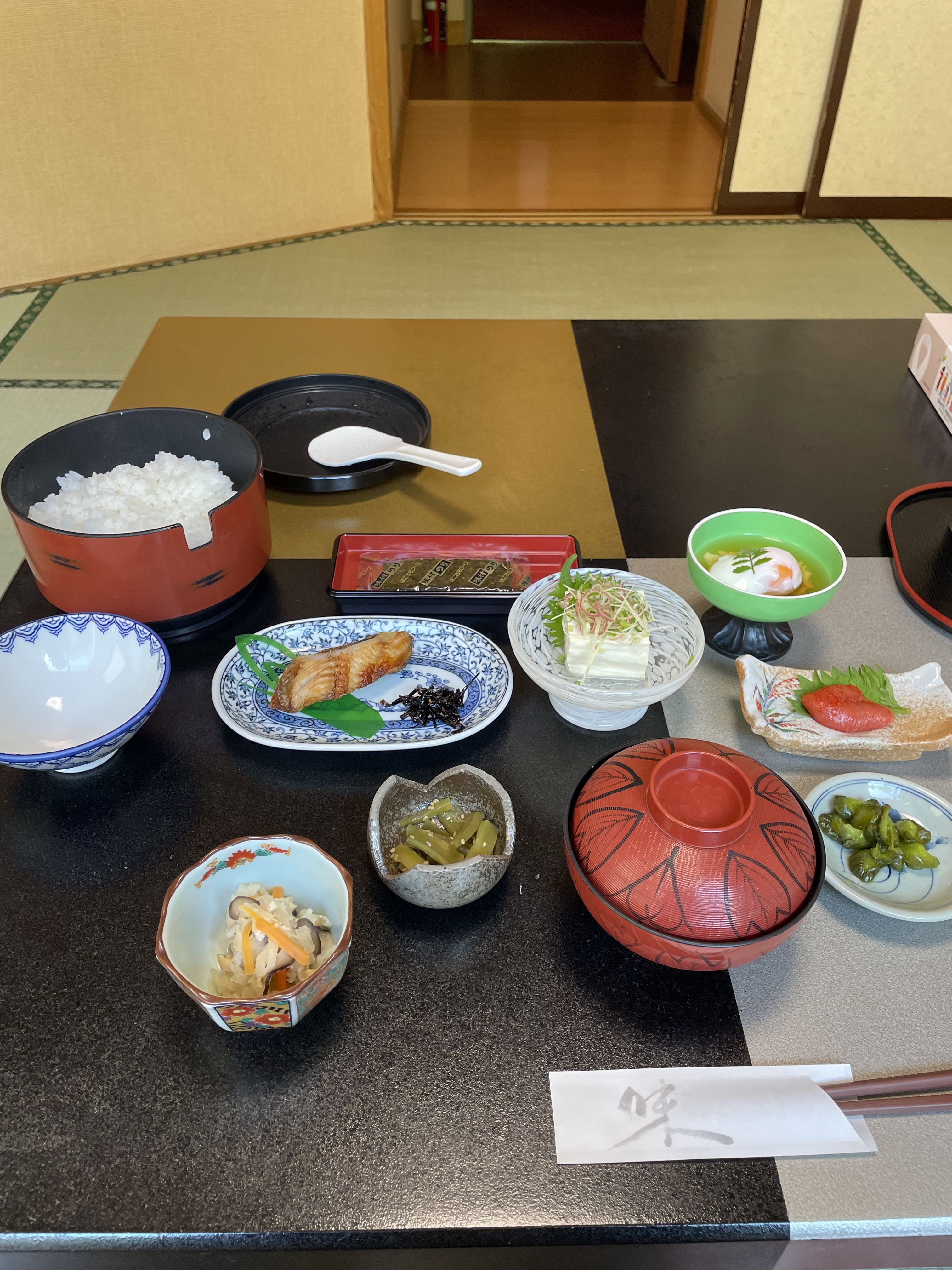 一日の始まりを整える、白川屋の和朝食（イメージ）