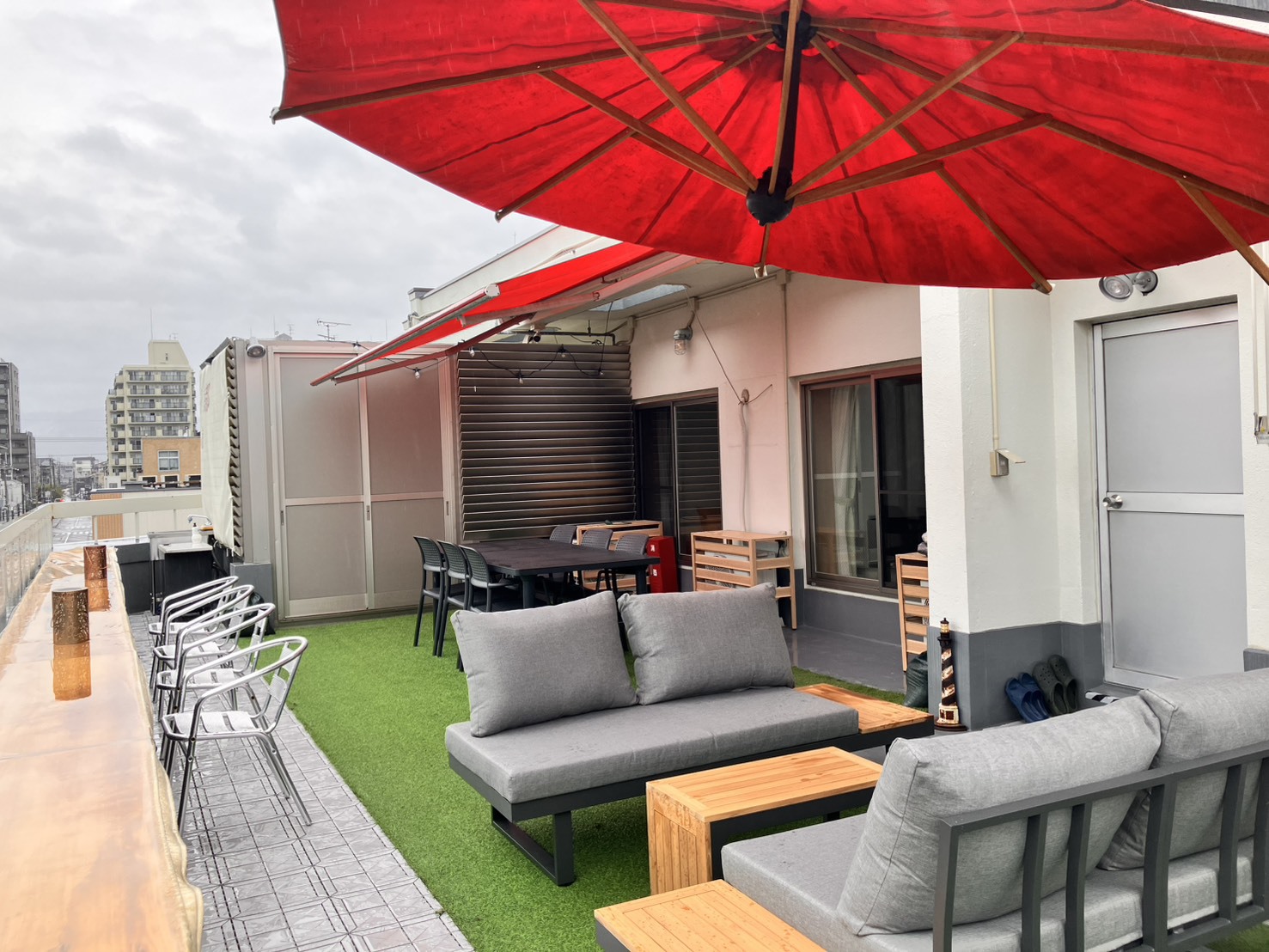 バーベキュープラン　〜1日1組様限定の宿〜　フロア貸切　定員９名