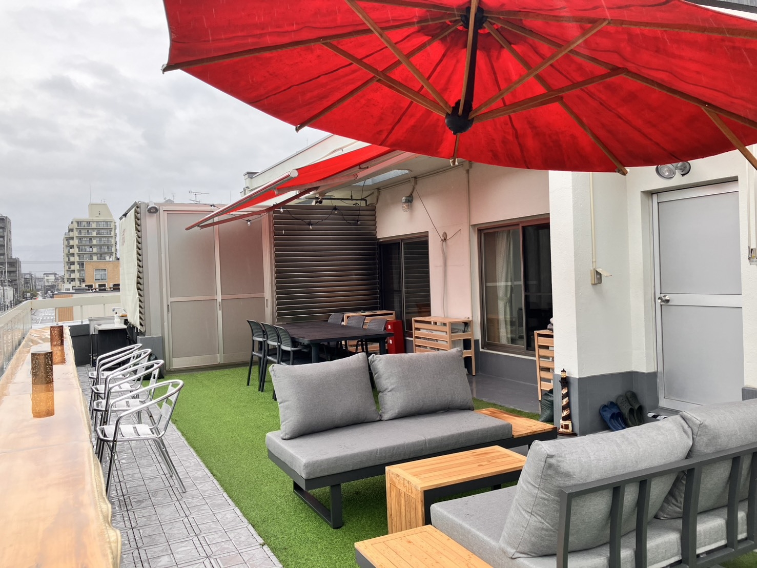 バーベキュープラン　〜1日1組様限定の宿〜　フロア貸切　定員９名