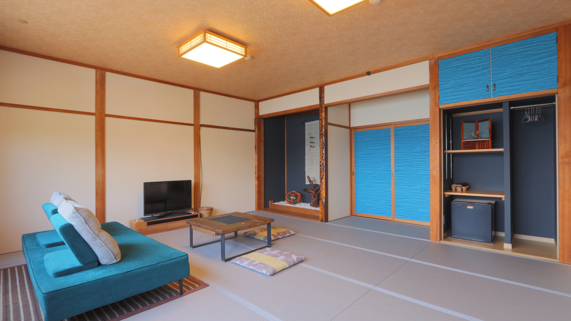 【海が望める寛ぎ広々和室】