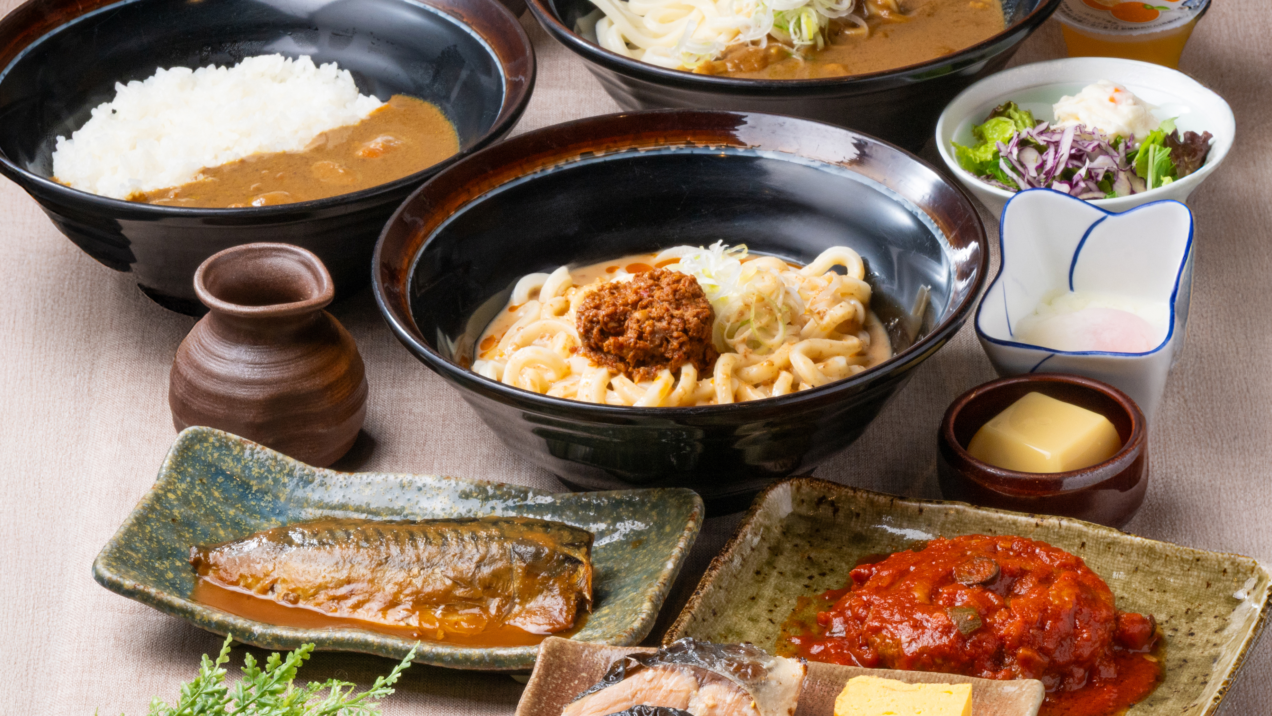 5種類の和定食をご用意しております