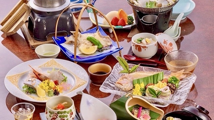 【愛媛まるごと満喫！】鯛づくし会席プラン 〜道後で味わう瀬戸内の幸〜