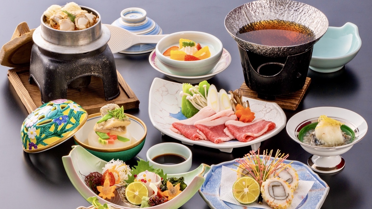 【癒され温泉旅】“心も体も温まる“贅沢すき焼き鍋付き／一泊二食プラン