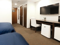 【お得】禁煙ツインルーム　最大2名様までご利用可能！※少し狭めのベッド幅