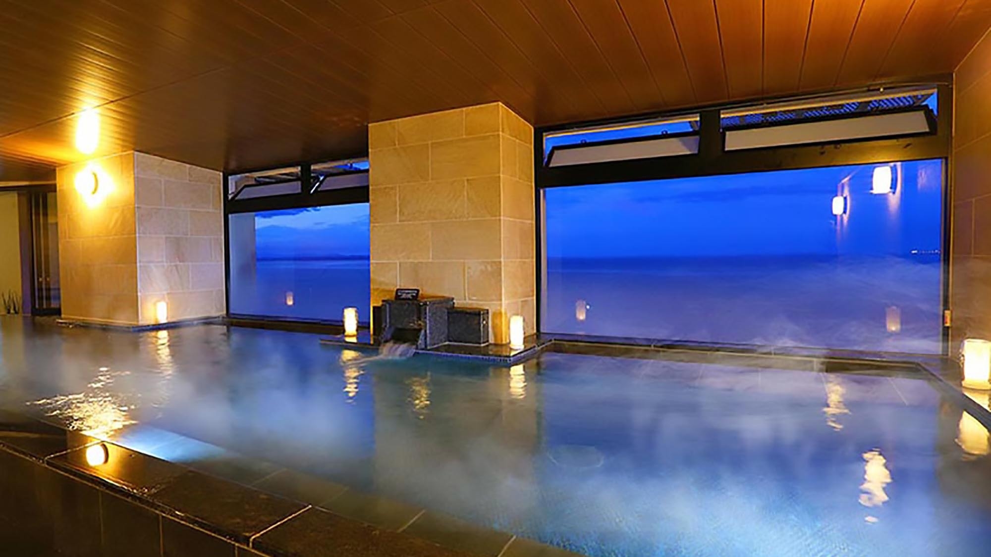 【1泊2食付】オーシャンビュー天空温泉 基本バイキングプラン