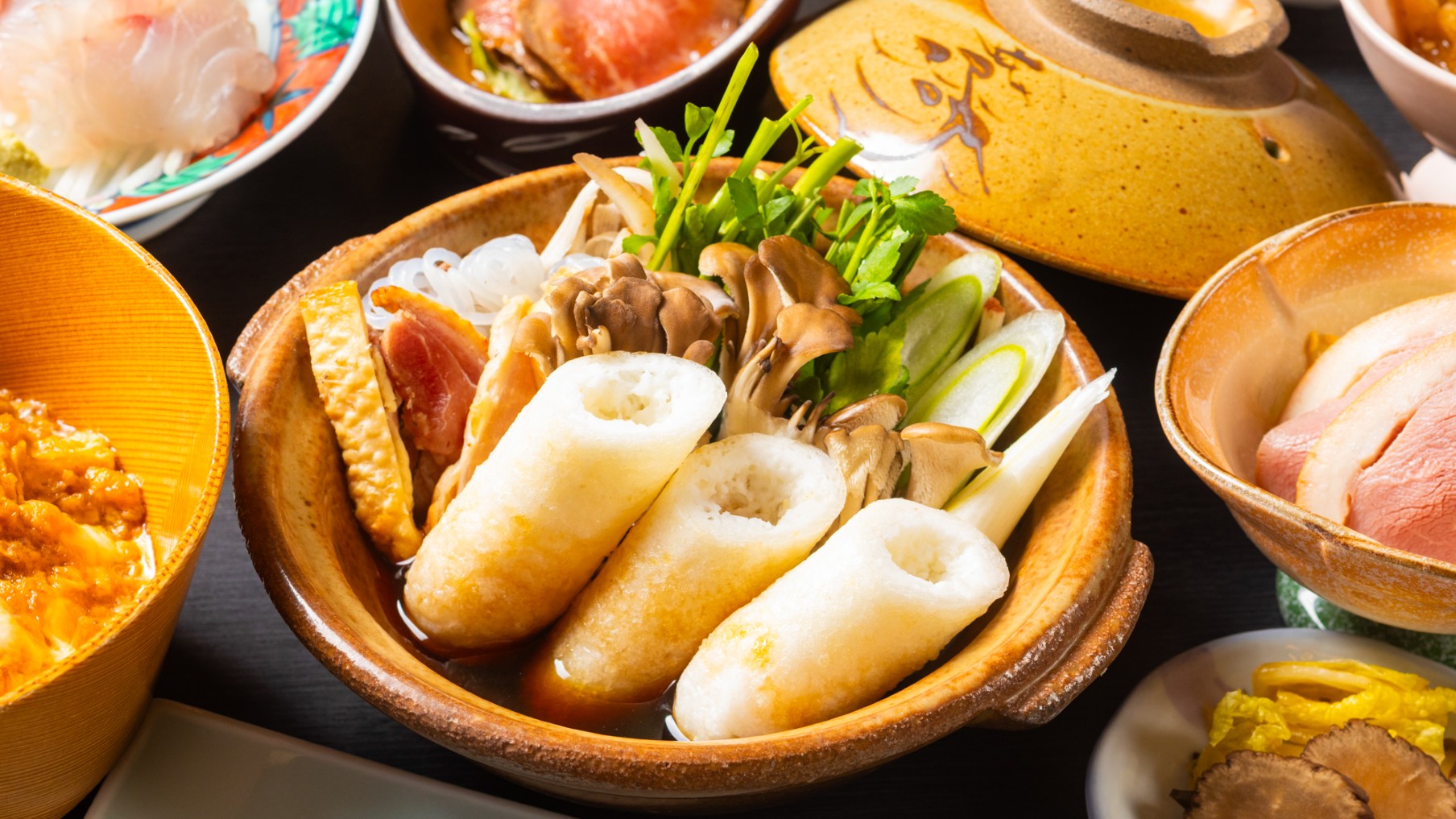 秋田の誇る郷土料理「きりたんぽ鍋」