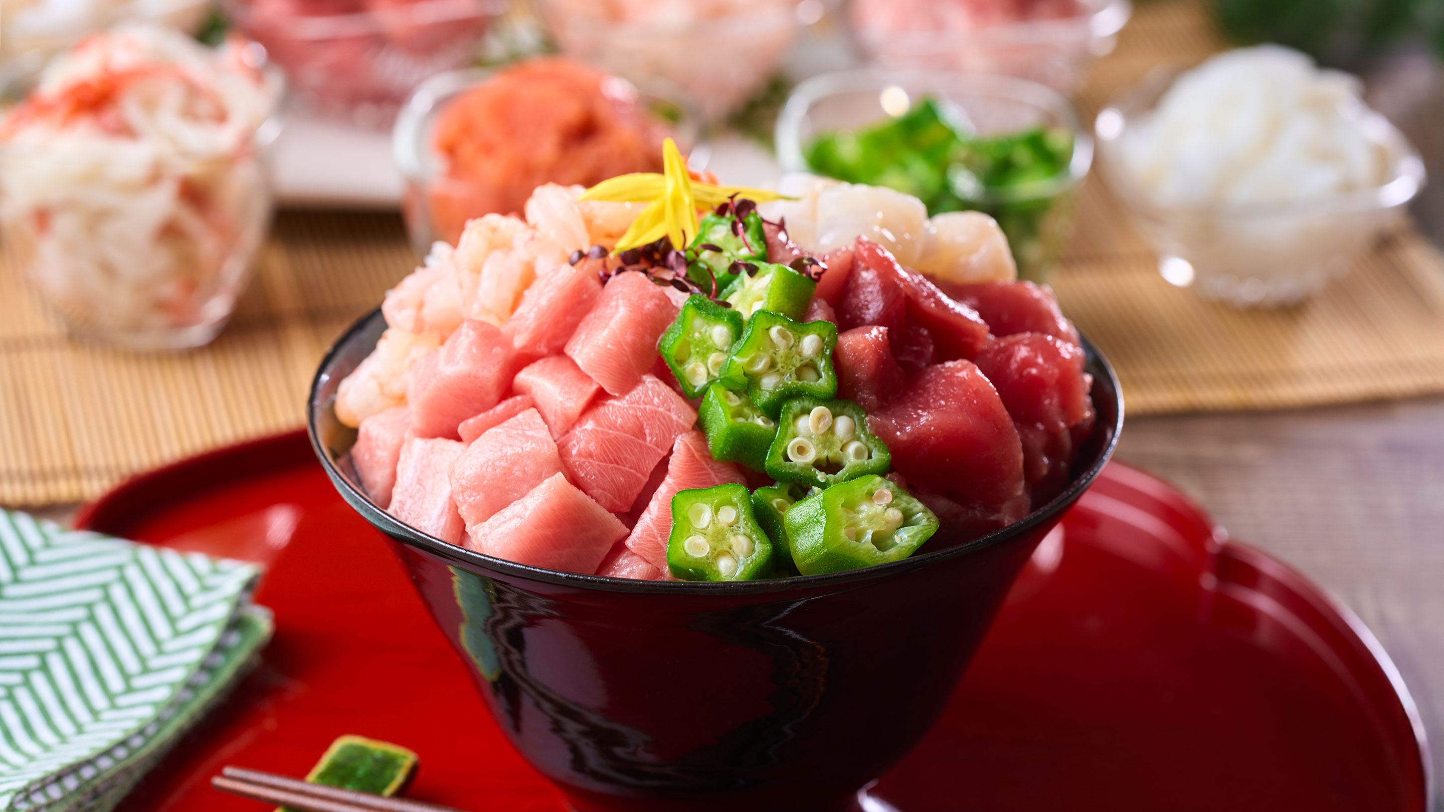 MITSUBOSHI特撰海鮮丼　※イメージ