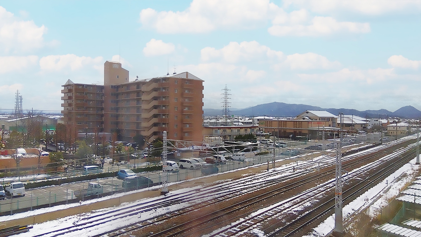 【トレインビュー】鉄道好き必見！電車が見えるお部屋確約◆近江八幡駅より徒歩約2分◆朝食付◆