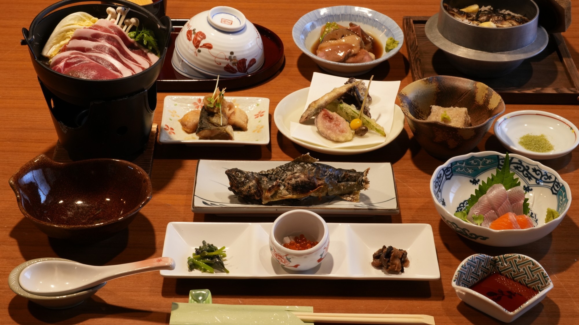 【銭がめコース】迷ったらこちら！300年の歴史を誇る庄屋屋敷で里山のめぐみを味わう基本のコース