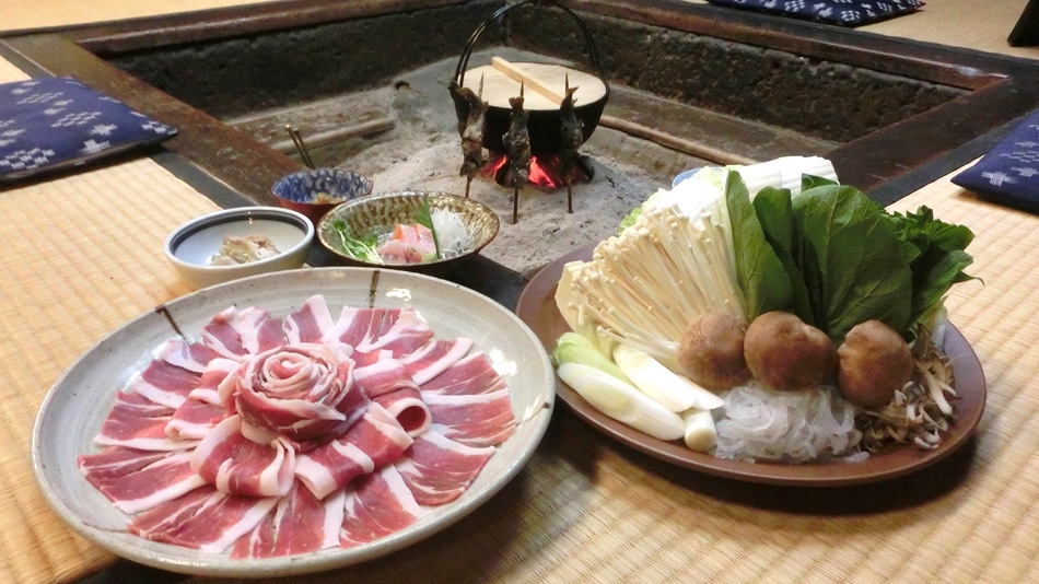 【温泉SALE】猪肉を味わうならココ！かつて前田藩主が利用していた伝統の庄屋座敷