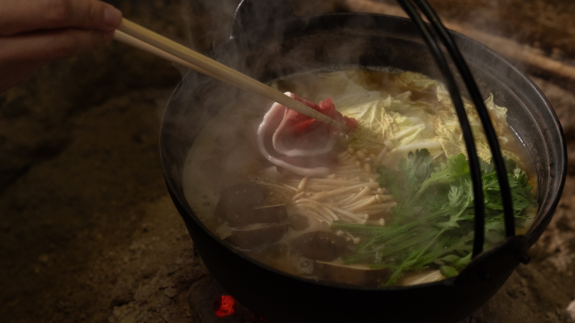 【ぼたん鍋コース】ジビエ初心者さんにもおすすめ！滋味滋養、旨みあふれるしし肉を味わうコース