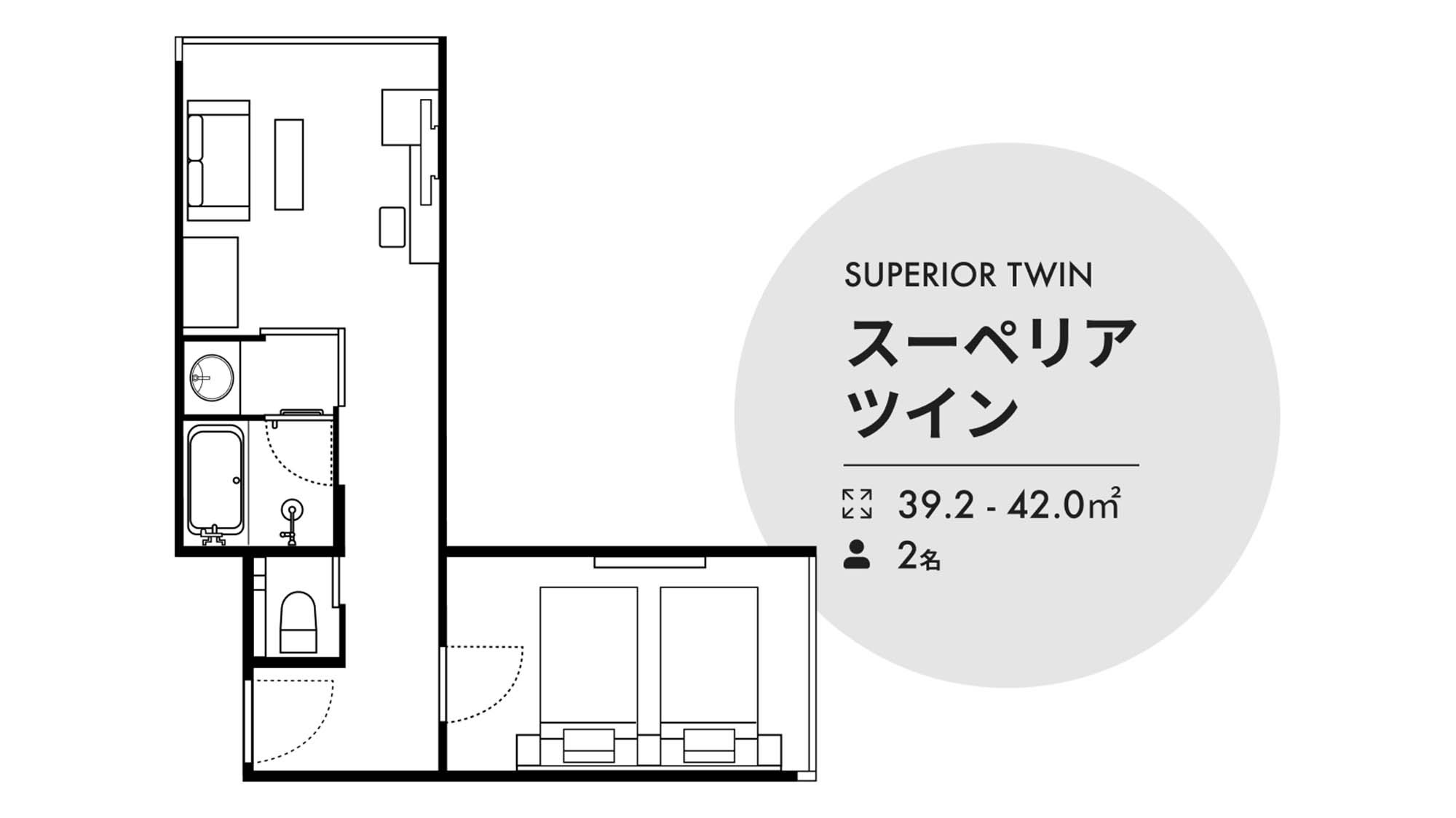 【スーペリアツイン】