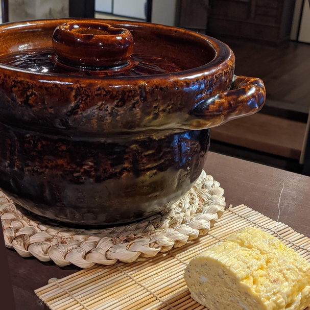 【城下町彦根の町家のお宿】築１５０年！リノベーションした文化財の町家に宿泊 ー近江米土鍋ご飯の朝食付