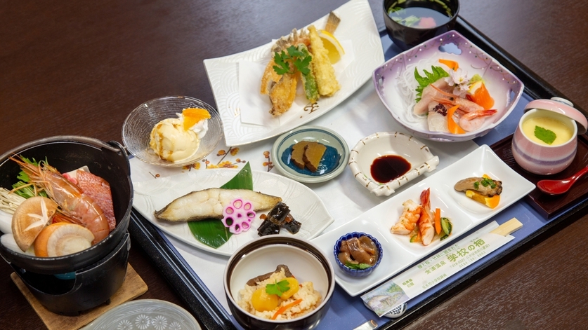 【控え目竹林プラン】少し控えめな量でも、満足感はしっかり。程よい品数で味わう贅沢/2食付
