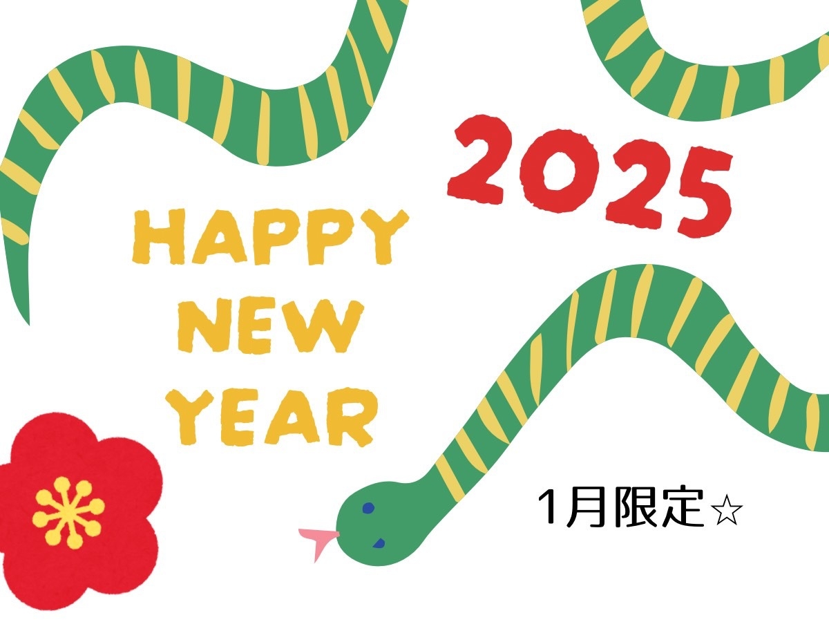 ☆新年セール2025☆1月限定！15％オフ！