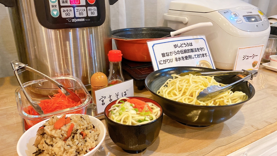 沖縄そば・ジューシー・ゆし豆腐