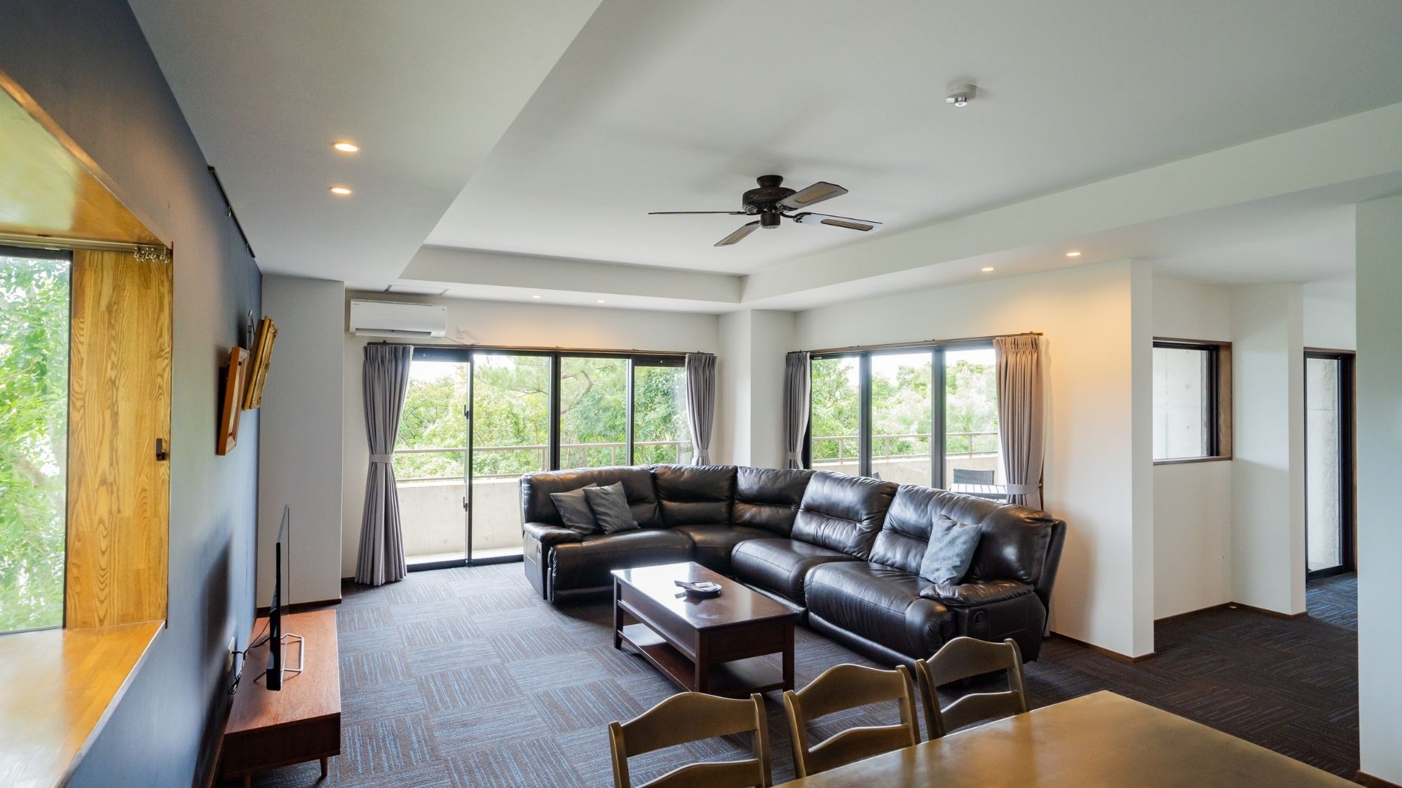 【1F - 森 - Forest -】最大6名様まで宿泊可能。ゆとりある3つの寝室をご用意。