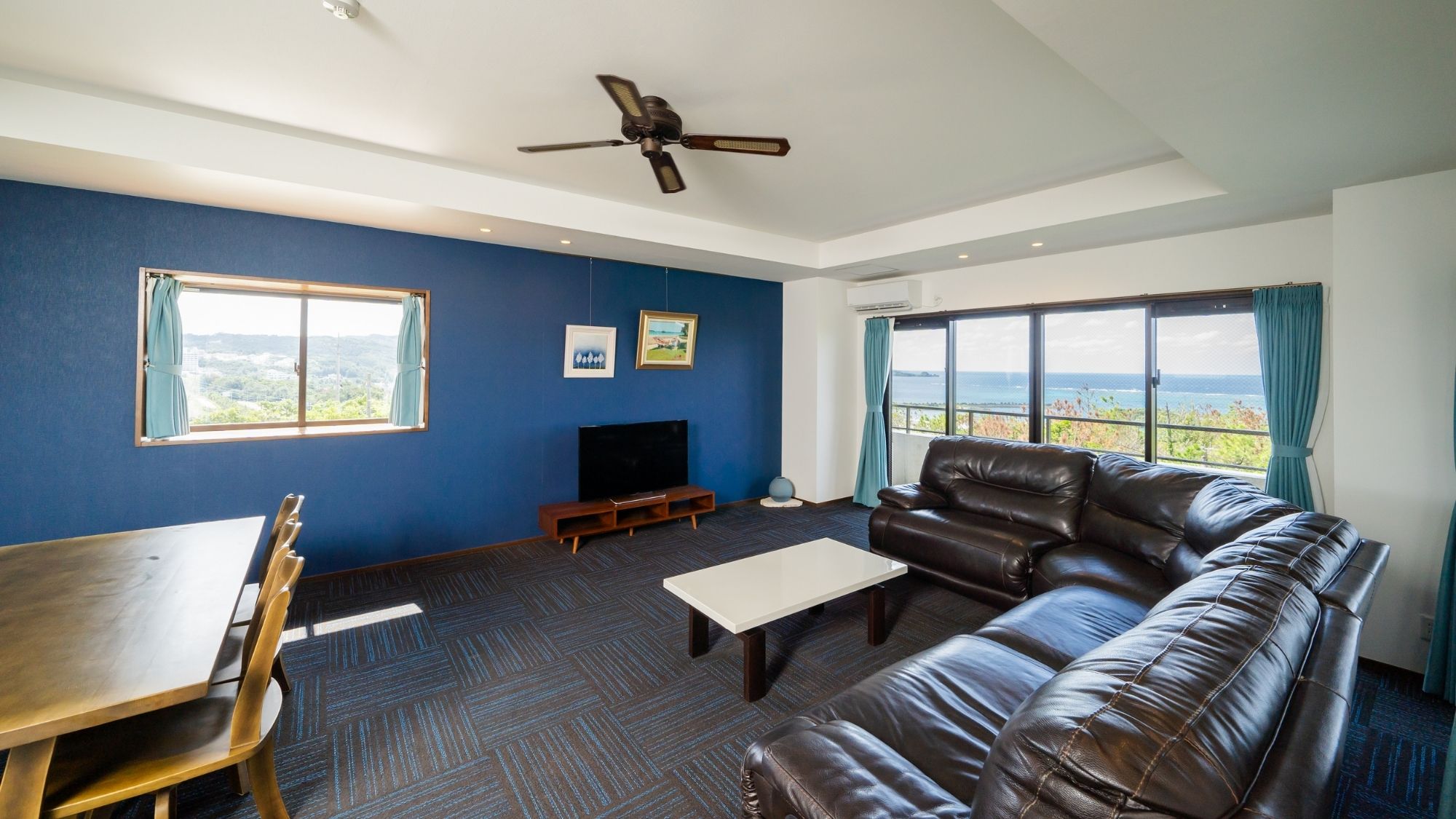 【2F - 海- Ocean -】最大6名様まで宿泊可能。ゆとりある3つの寝室をご用意。