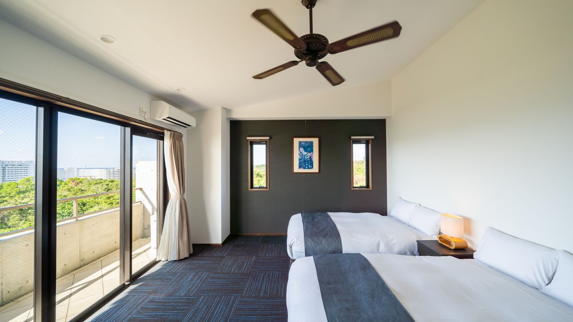 【3F - 風 - Wind -】家族旅行にも最適な、広々3ベッドルーム仕様。