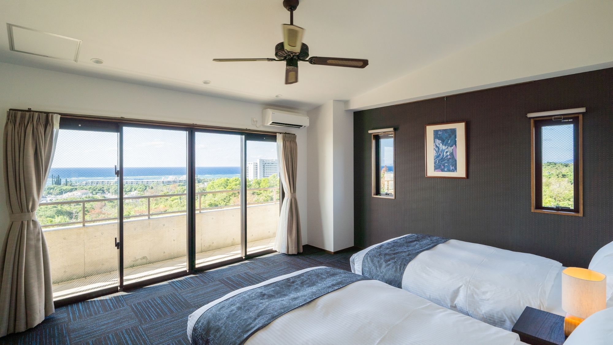 【3F - 風 - Wind -】3つの寝室と6つのベッド、大家族やグループでご利用ください。