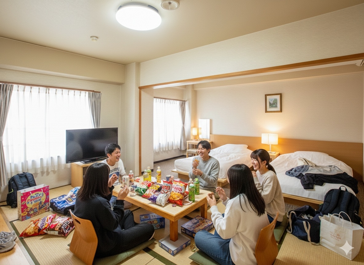 【#卒業旅行】コスパ＆タイパ最高！！春休み限定プラン♪（レイトアウト・朝食付き）