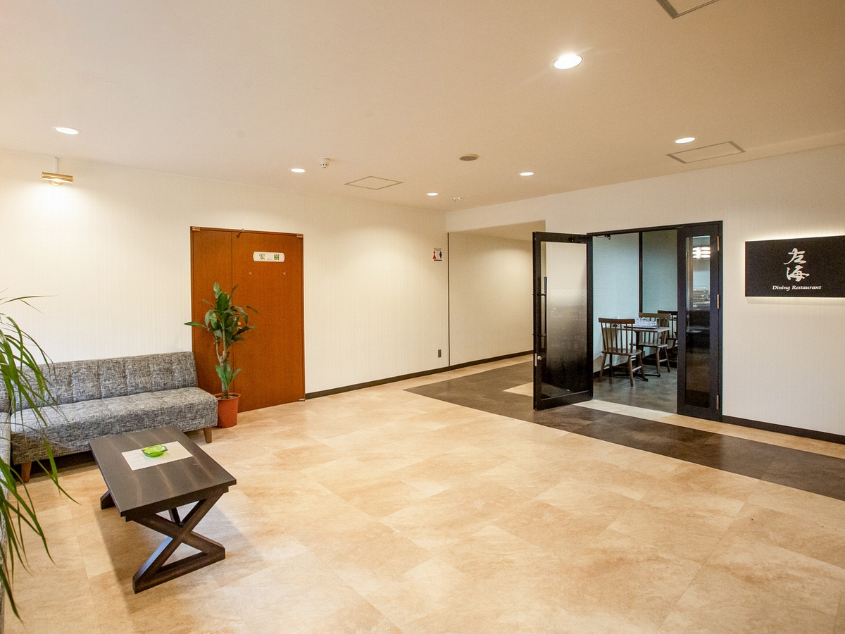 レストラン前スペース