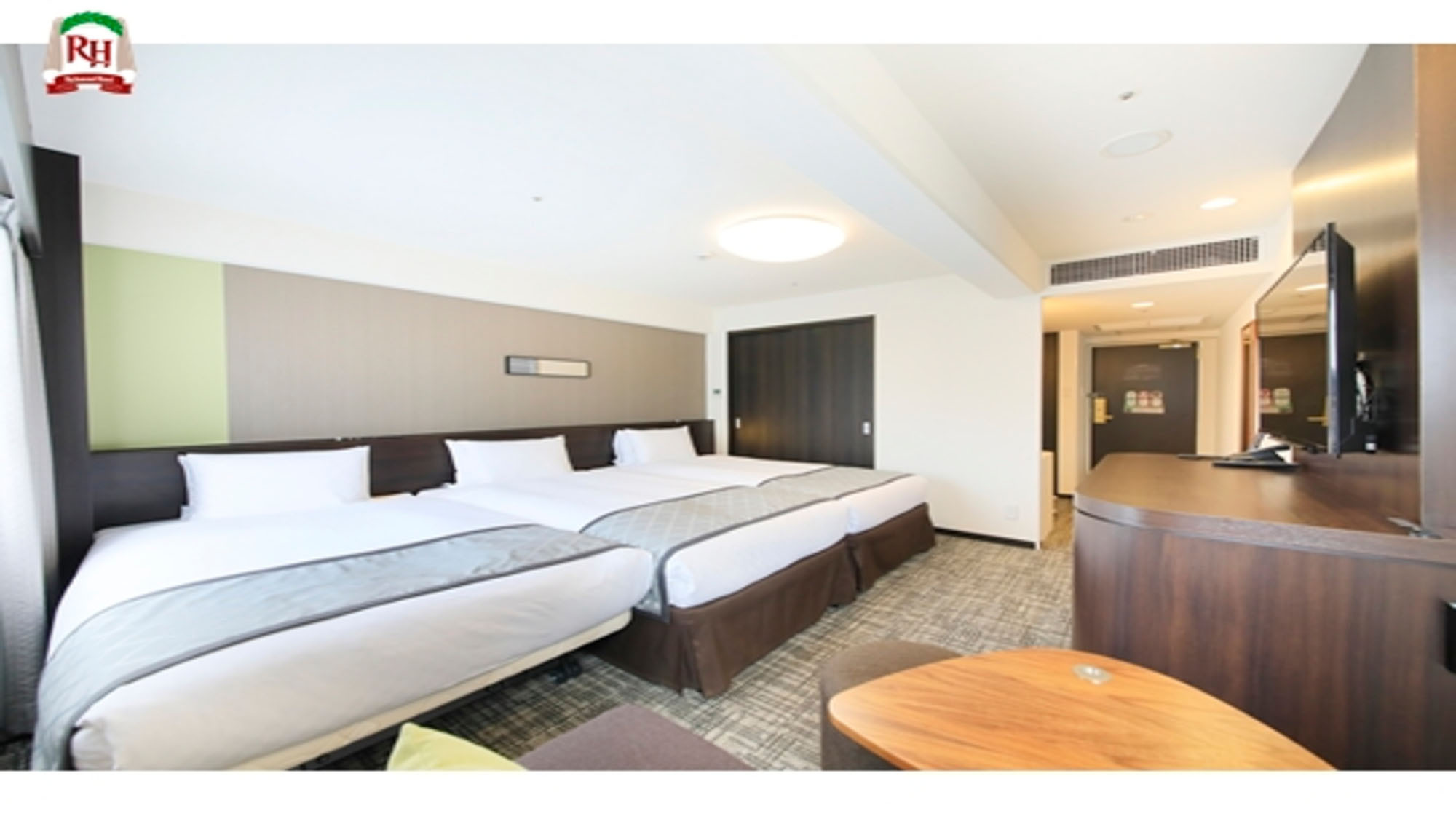 □禁煙□ハリウッドツインルーム・Bタイプ《3名》