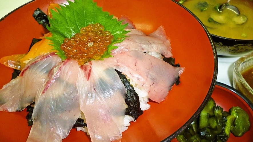 お夕食付きプラン　海鮮丼