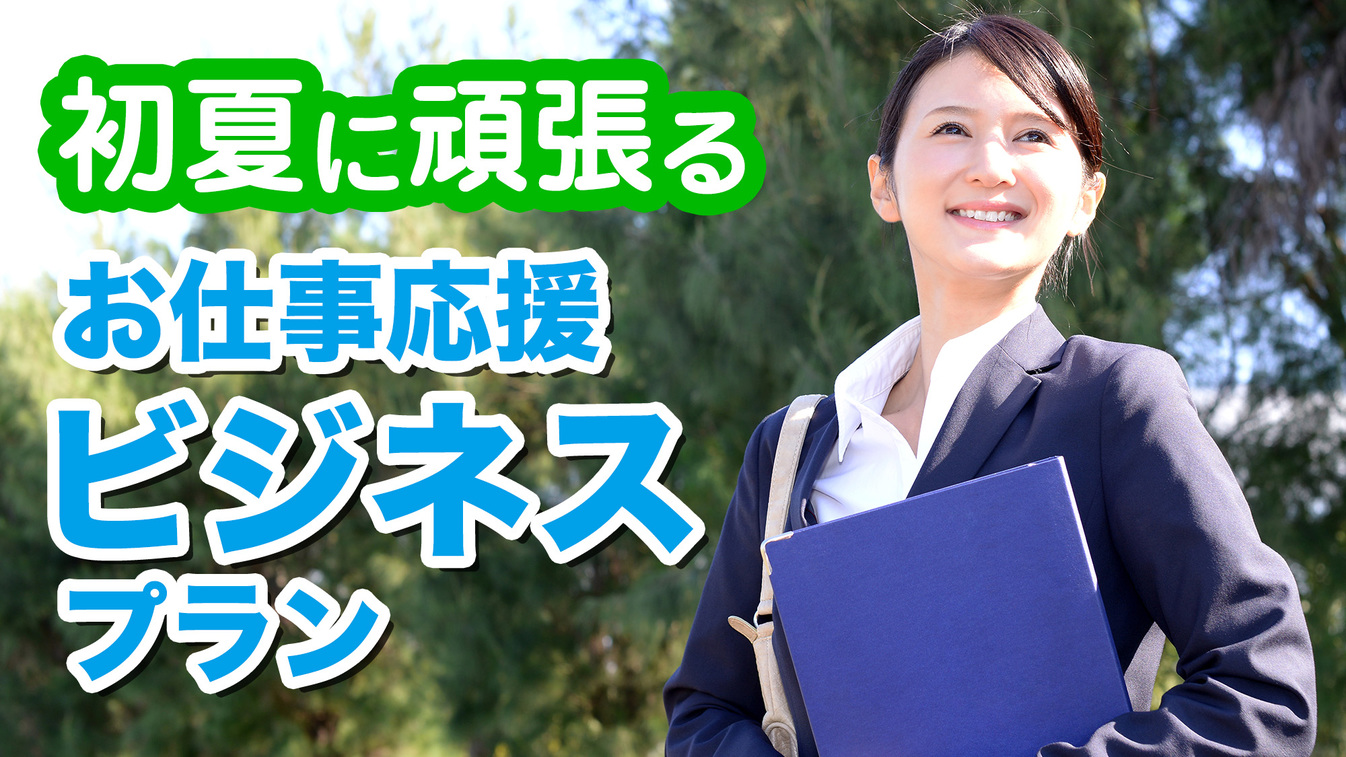 初夏に頑張るお仕事応援ビジネスプラン【オマケ付き】