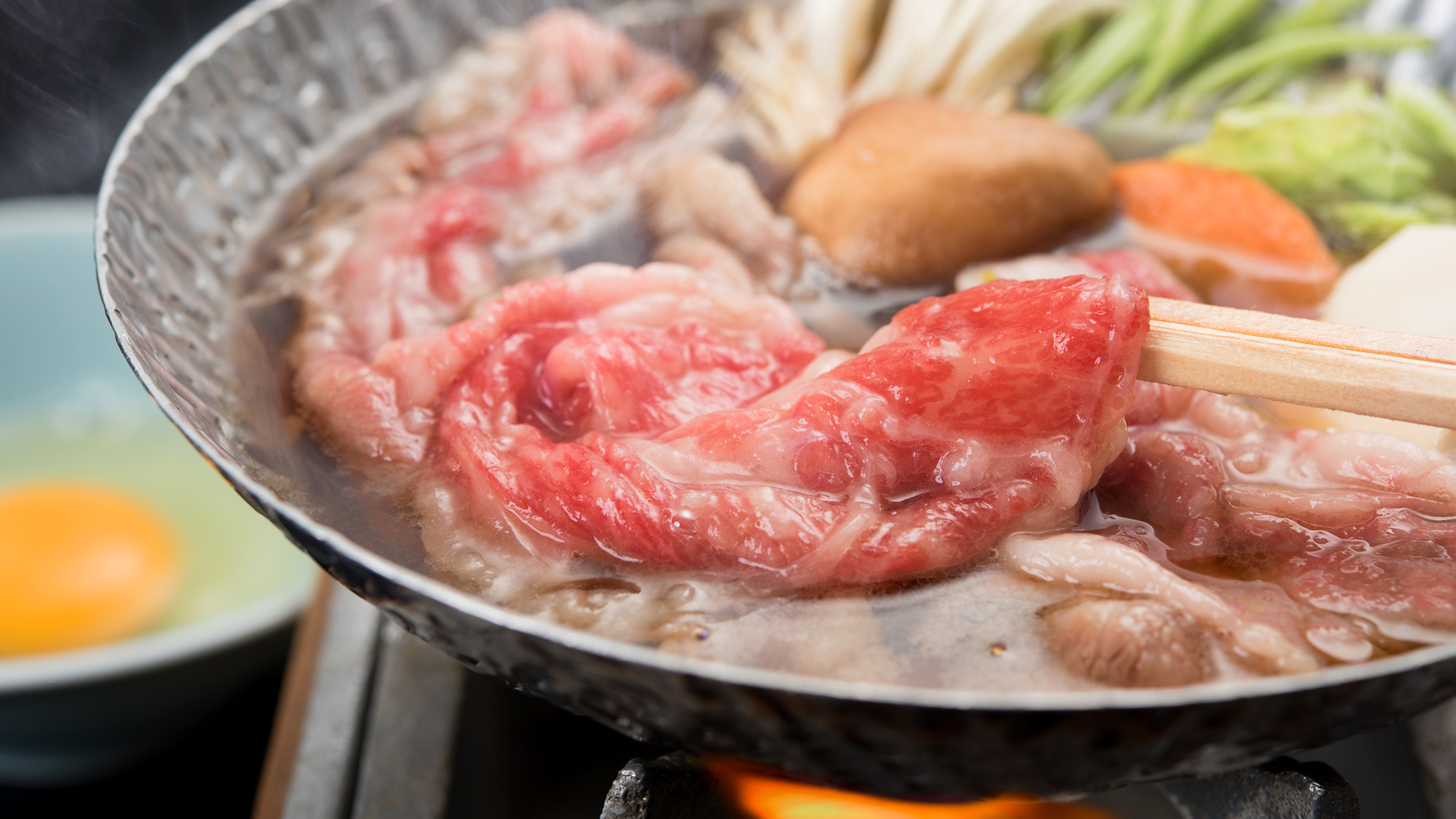 【夕食一例】松阪牛鍋