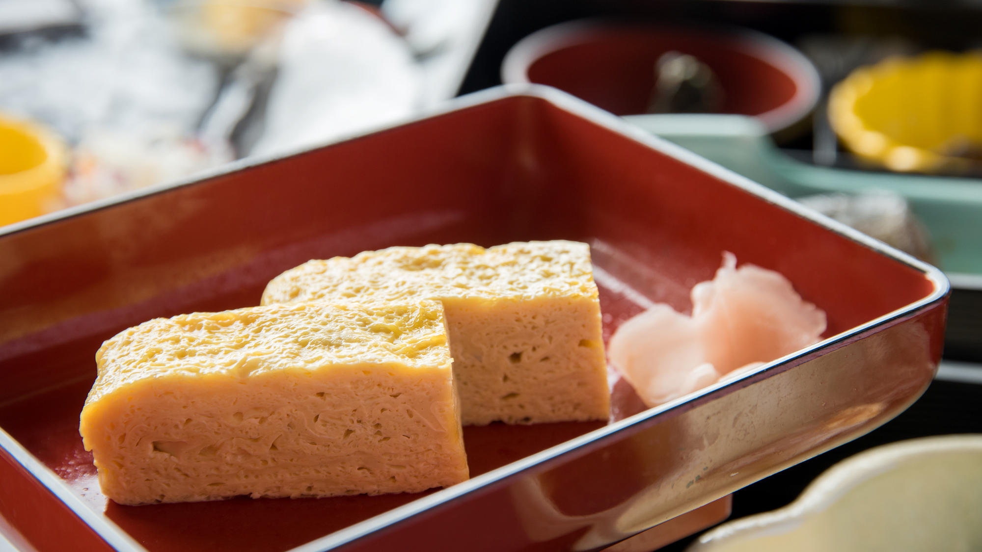 【朝食一例】できたてふわふわ卵焼き