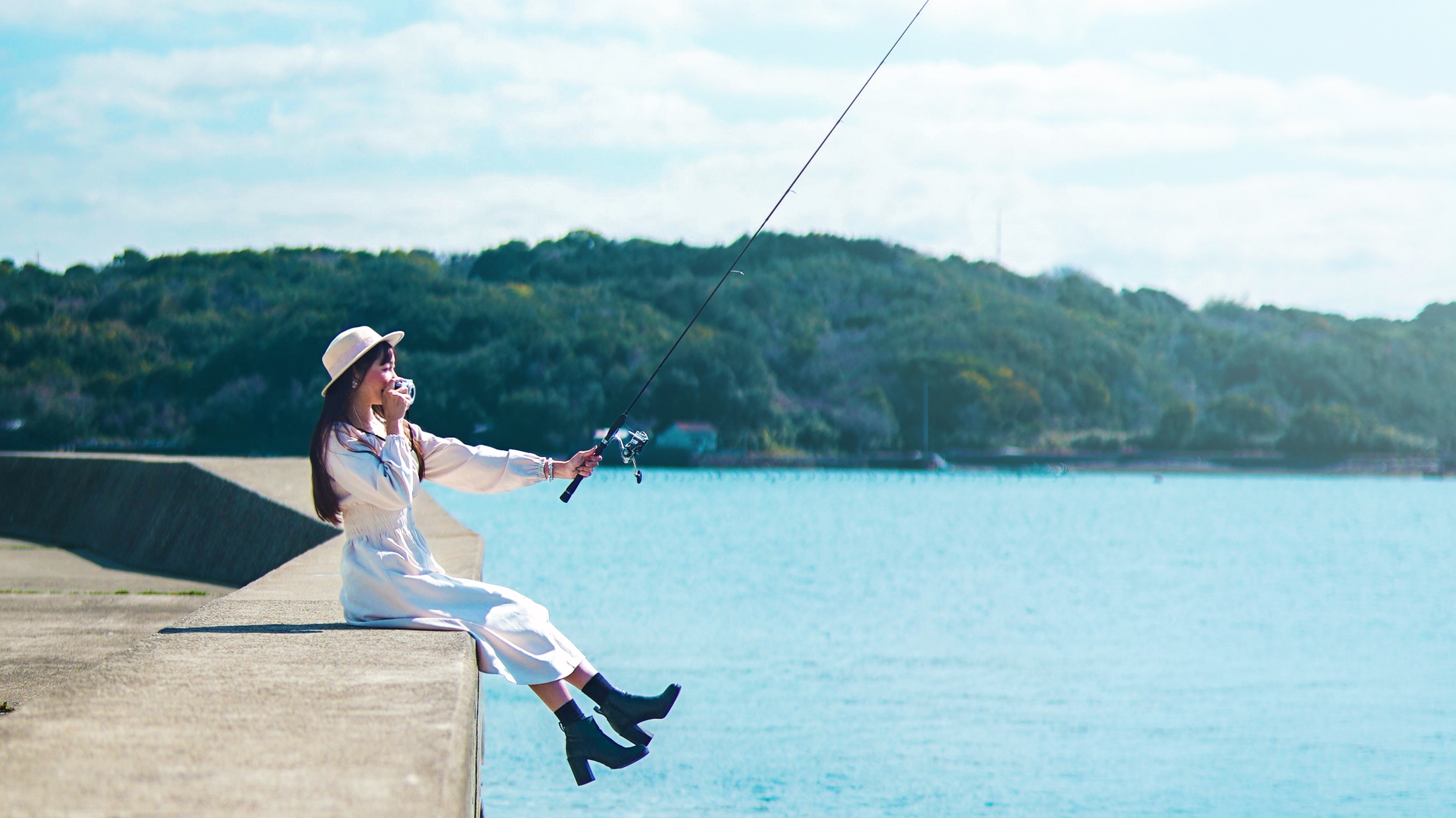 釣り体験もぜひお楽しみください