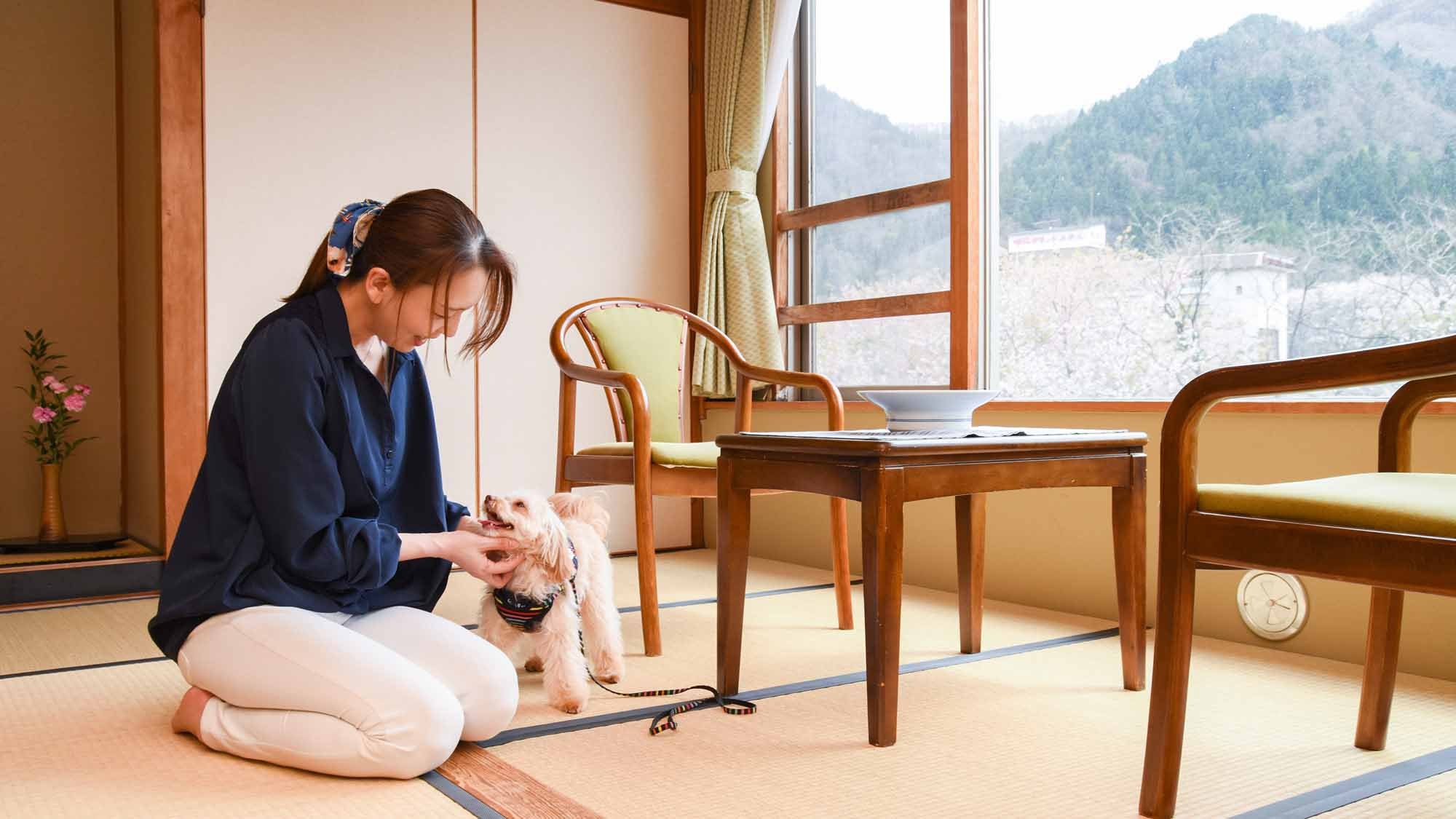 【禁煙】わんちゃん宿泊専用和室(12畳)